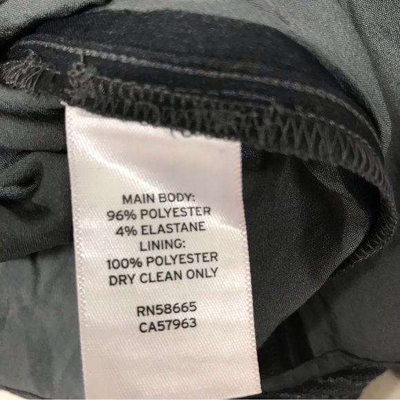 Halogen Dark Grey Metallic Sequin Long Sleeve Top - Picture 7 of 7